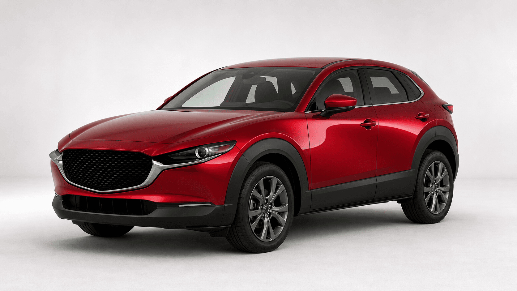 SUV rojo metalizado